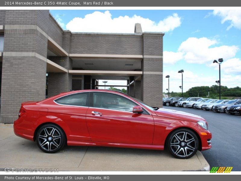  2014 C 350 4Matic Coupe Mars Red