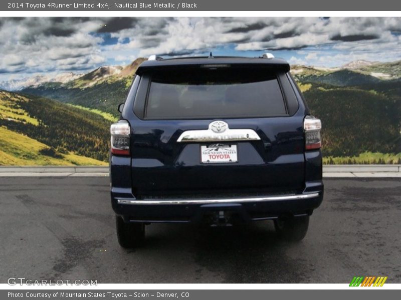 Nautical Blue Metallic / Black 2014 Toyota 4Runner Limited 4x4