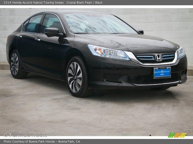 Crystal Black Pearl / Black 2014 Honda Accord Hybrid Touring Sedan
