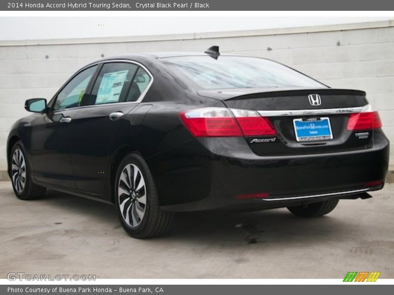 Crystal Black Pearl / Black 2014 Honda Accord Hybrid Touring Sedan