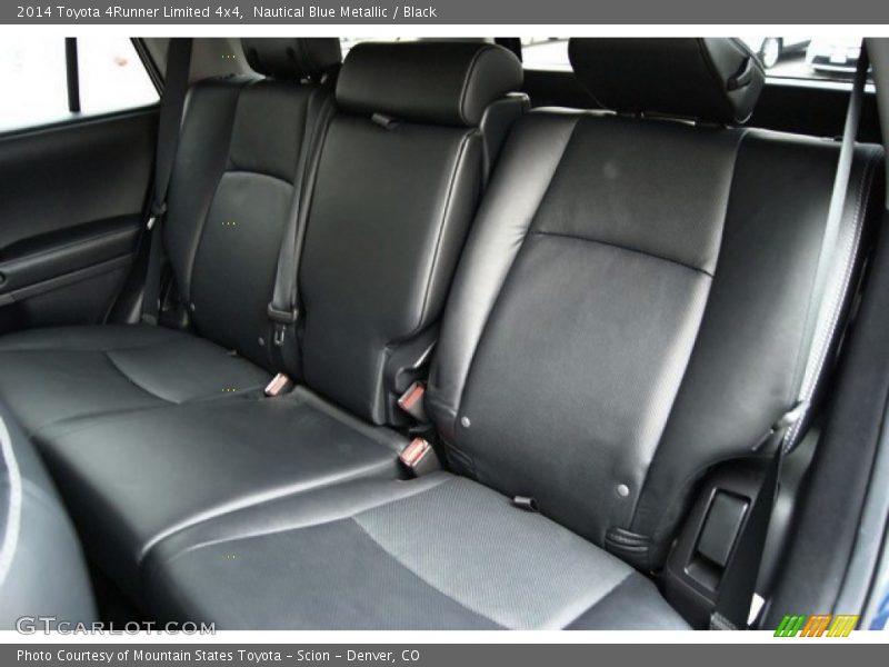 Rear Seat of 2014 4Runner Limited 4x4
