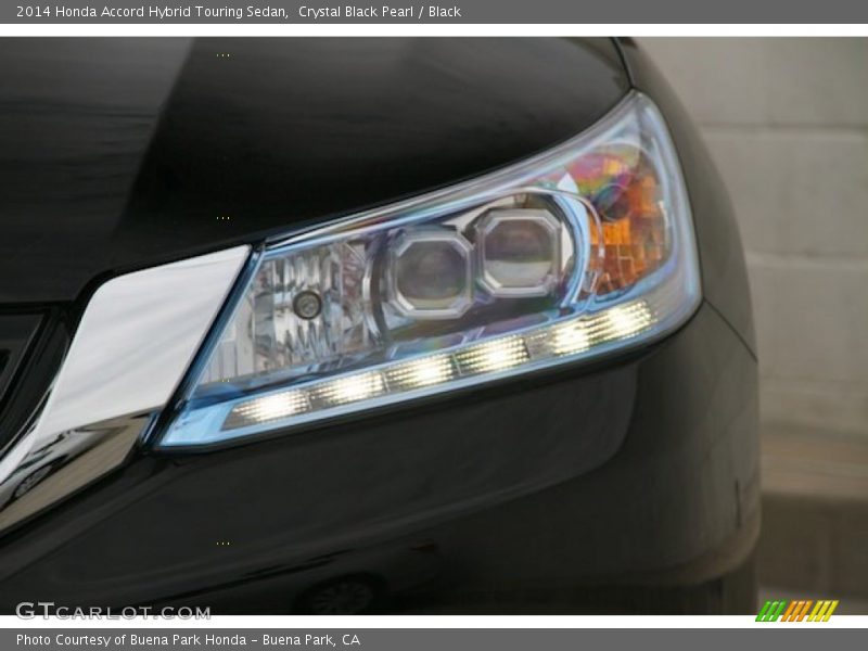 Crystal Black Pearl / Black 2014 Honda Accord Hybrid Touring Sedan