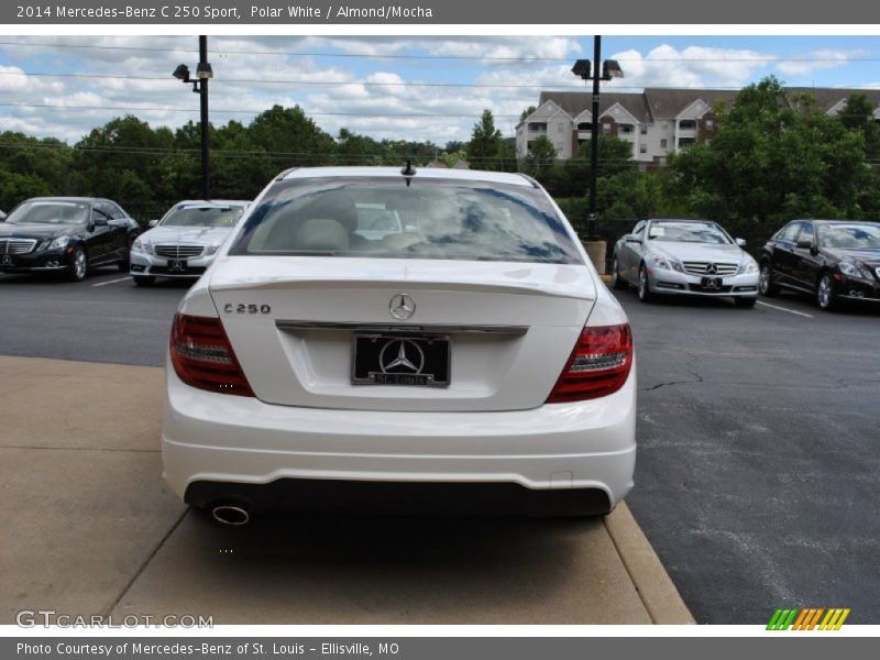 Polar White / Almond/Mocha 2014 Mercedes-Benz C 250 Sport