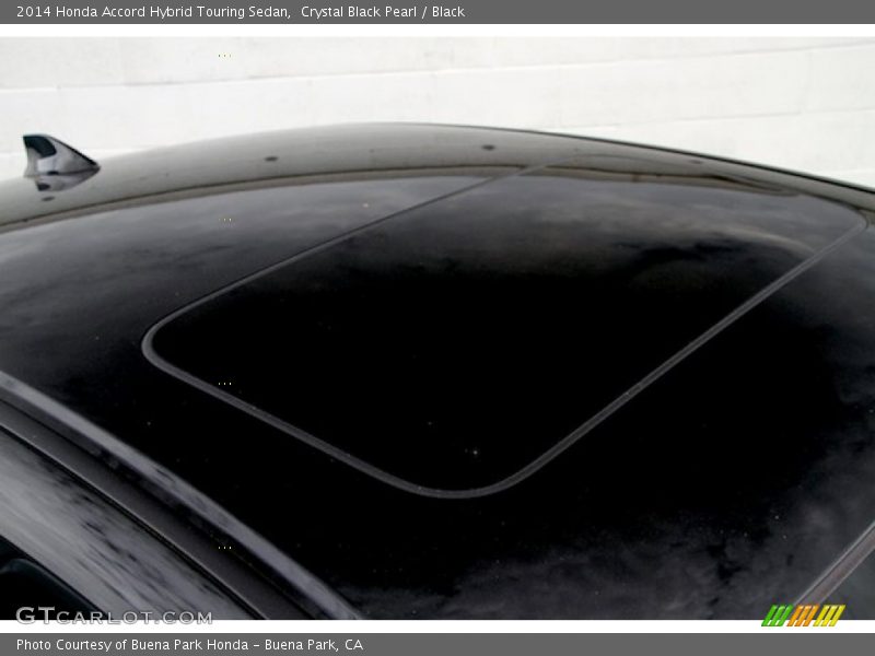 Crystal Black Pearl / Black 2014 Honda Accord Hybrid Touring Sedan