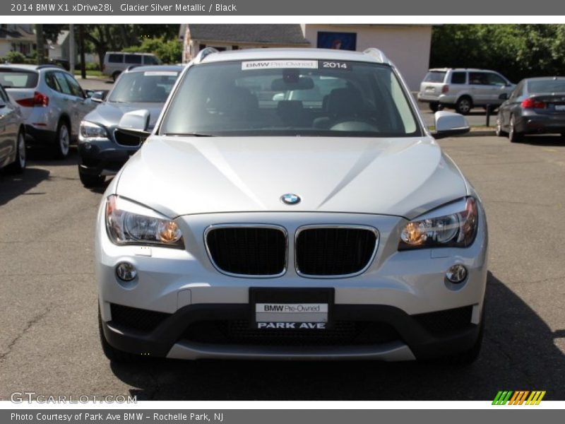 Glacier Silver Metallic / Black 2014 BMW X1 xDrive28i