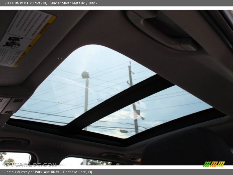 Glacier Silver Metallic / Black 2014 BMW X1 xDrive28i