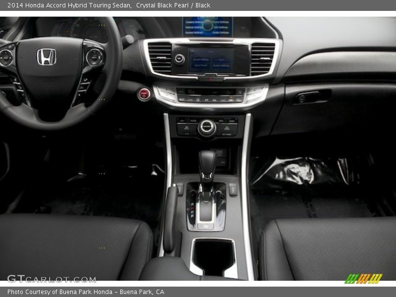 Crystal Black Pearl / Black 2014 Honda Accord Hybrid Touring Sedan