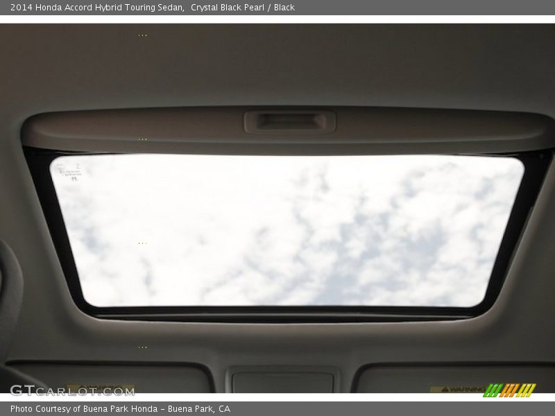 Crystal Black Pearl / Black 2014 Honda Accord Hybrid Touring Sedan