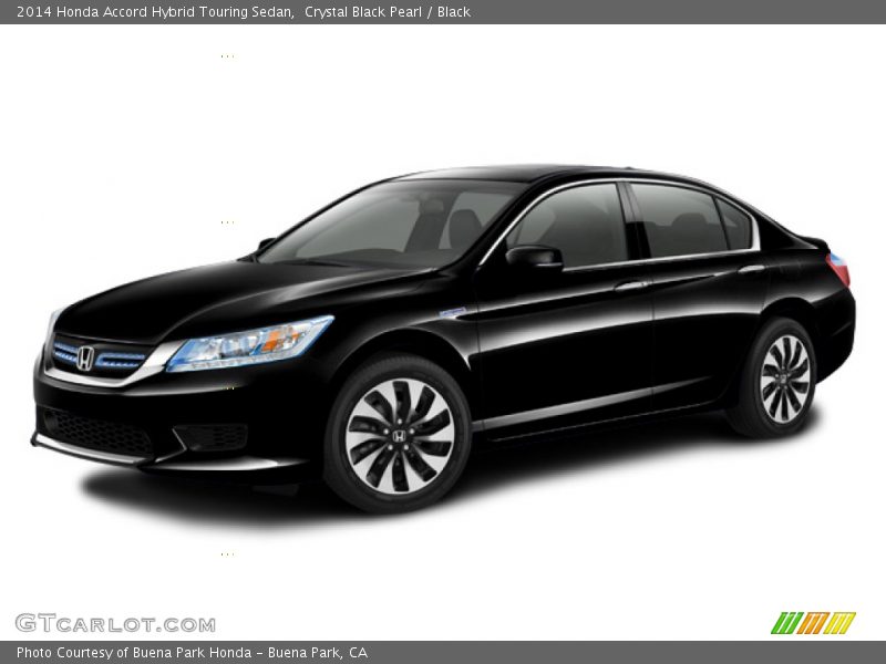 Crystal Black Pearl / Black 2014 Honda Accord Hybrid Touring Sedan