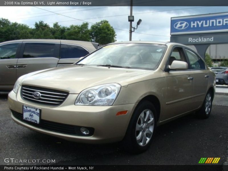Light Almond Beige / Beige 2008 Kia Optima EX V6