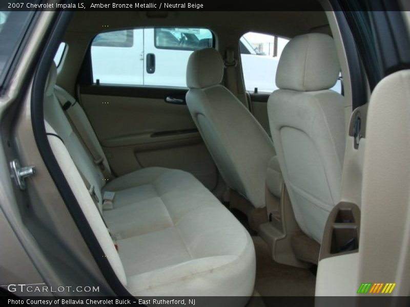 Amber Bronze Metallic / Neutral Beige 2007 Chevrolet Impala LS