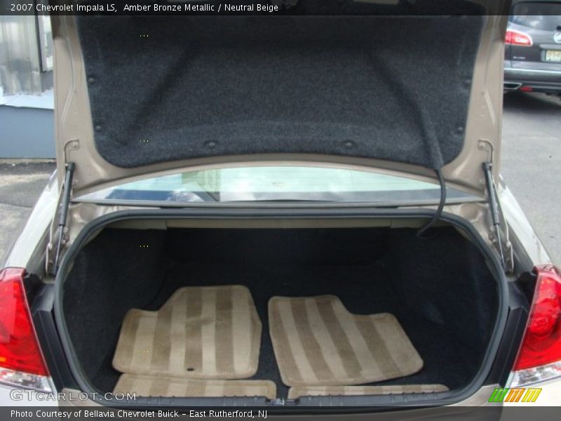 Amber Bronze Metallic / Neutral Beige 2007 Chevrolet Impala LS