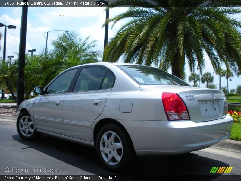 Sterling Metallic / Gray 2005 Hyundai Elantra GLS Sedan