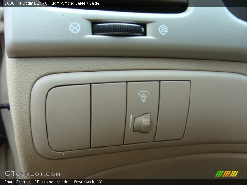 Light Almond Beige / Beige 2008 Kia Optima EX V6