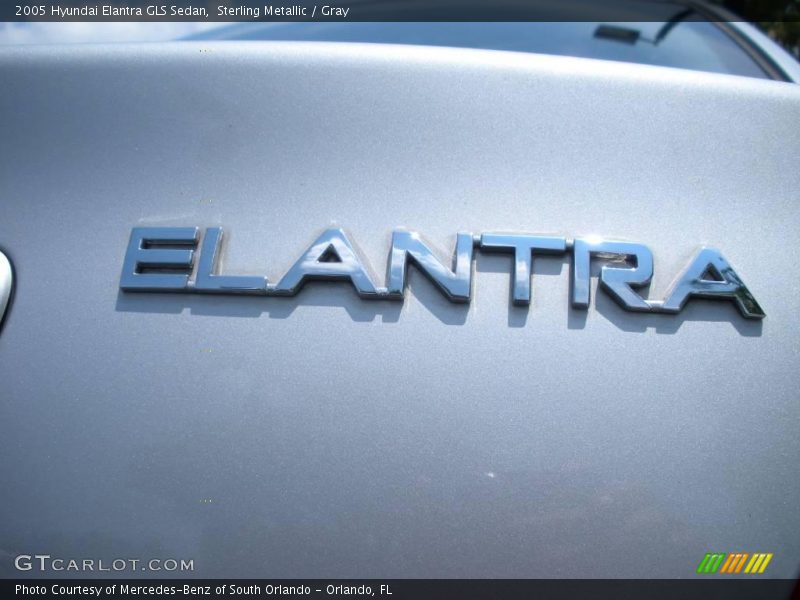 Sterling Metallic / Gray 2005 Hyundai Elantra GLS Sedan
