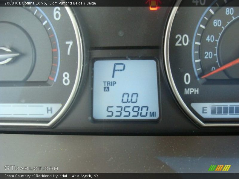 Light Almond Beige / Beige 2008 Kia Optima EX V6