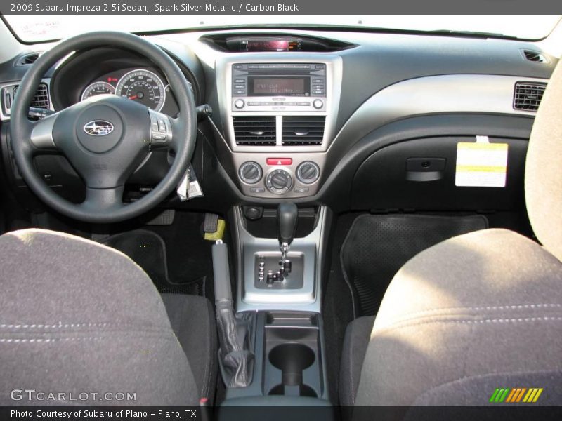 Spark Silver Metallic / Carbon Black 2009 Subaru Impreza 2.5i Sedan