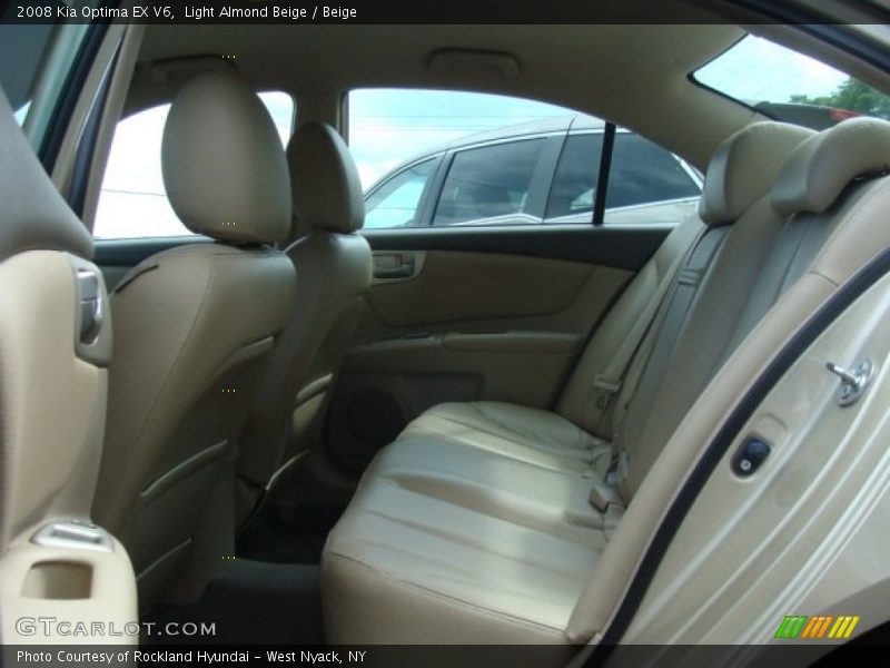 Light Almond Beige / Beige 2008 Kia Optima EX V6