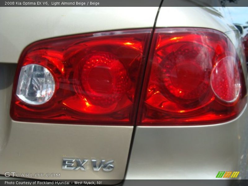 Light Almond Beige / Beige 2008 Kia Optima EX V6