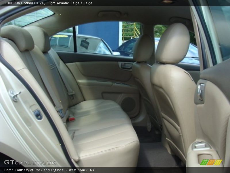 Light Almond Beige / Beige 2008 Kia Optima EX V6