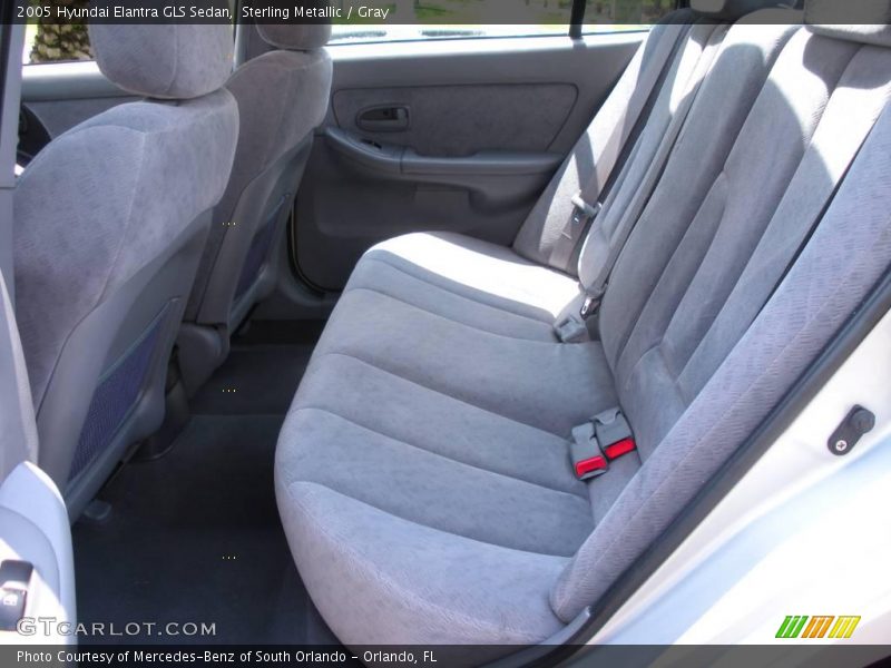 Sterling Metallic / Gray 2005 Hyundai Elantra GLS Sedan