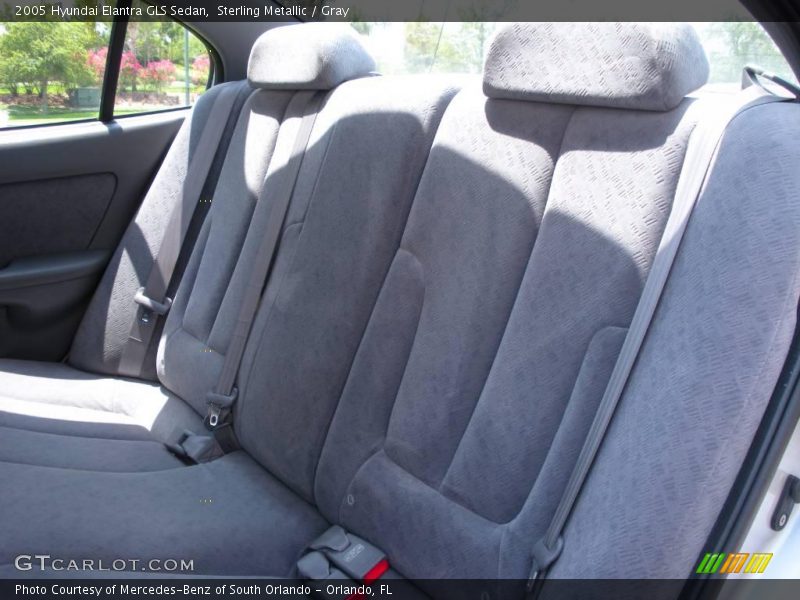 Sterling Metallic / Gray 2005 Hyundai Elantra GLS Sedan