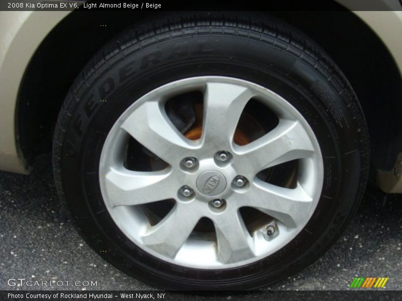 Light Almond Beige / Beige 2008 Kia Optima EX V6