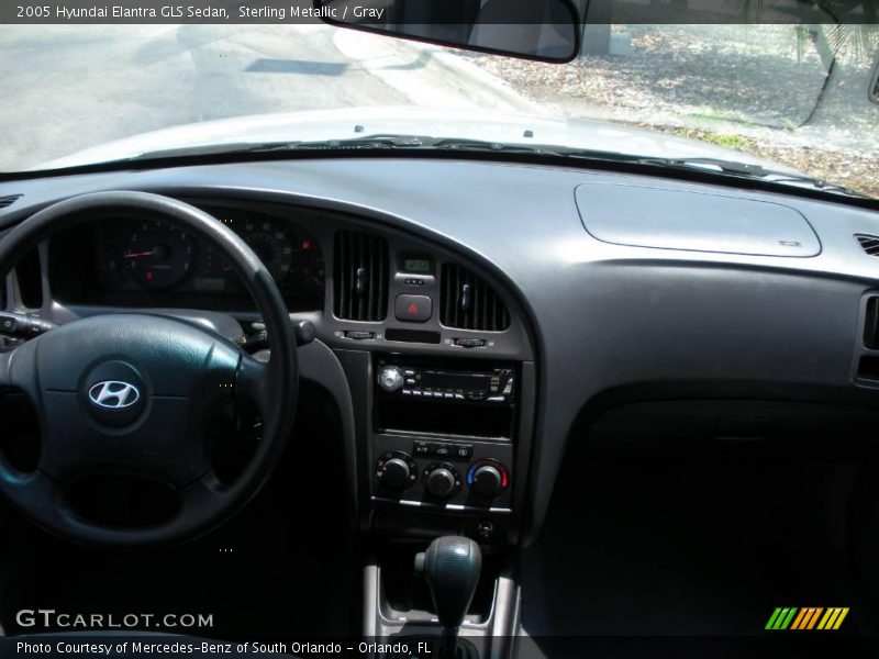 Sterling Metallic / Gray 2005 Hyundai Elantra GLS Sedan