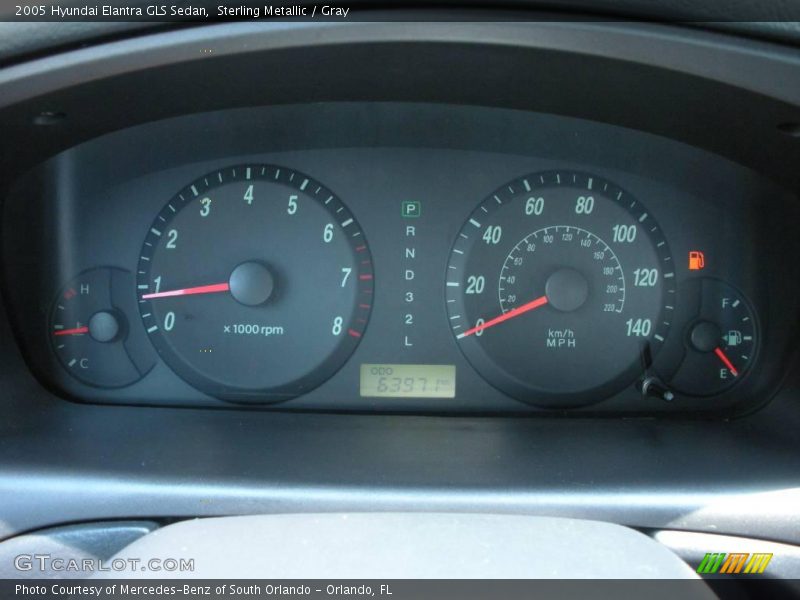 Sterling Metallic / Gray 2005 Hyundai Elantra GLS Sedan