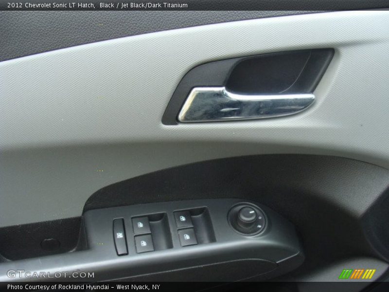 Black / Jet Black/Dark Titanium 2012 Chevrolet Sonic LT Hatch