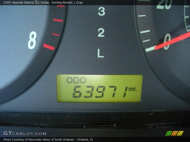 Sterling Metallic / Gray 2005 Hyundai Elantra GLS Sedan