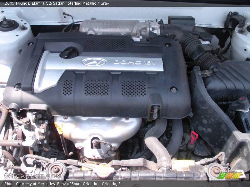 Sterling Metallic / Gray 2005 Hyundai Elantra GLS Sedan