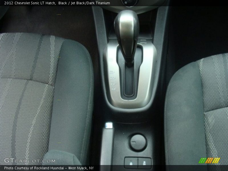 Black / Jet Black/Dark Titanium 2012 Chevrolet Sonic LT Hatch