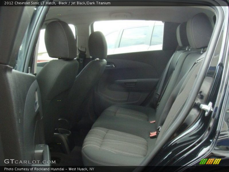 Black / Jet Black/Dark Titanium 2012 Chevrolet Sonic LT Hatch