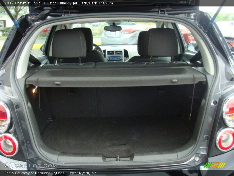 Black / Jet Black/Dark Titanium 2012 Chevrolet Sonic LT Hatch