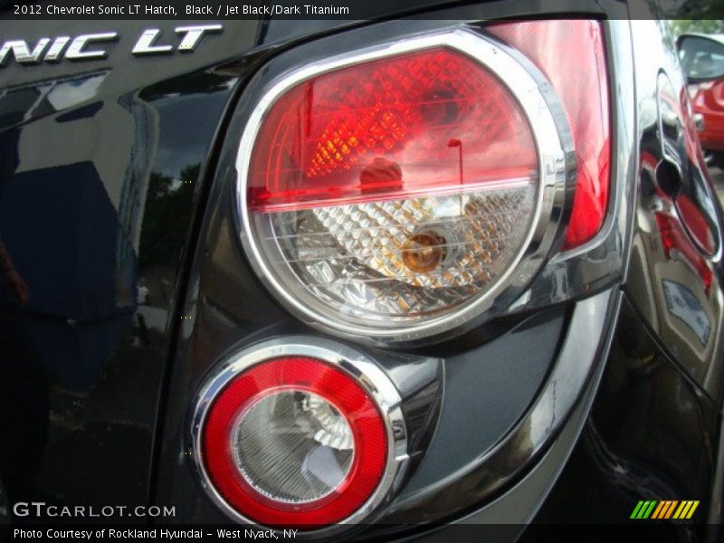 Black / Jet Black/Dark Titanium 2012 Chevrolet Sonic LT Hatch