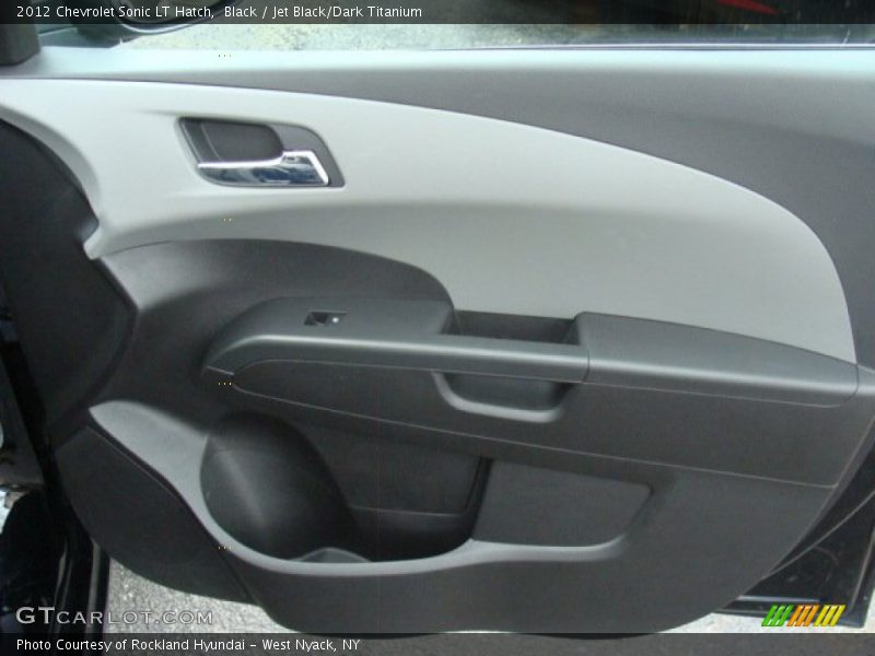 Black / Jet Black/Dark Titanium 2012 Chevrolet Sonic LT Hatch