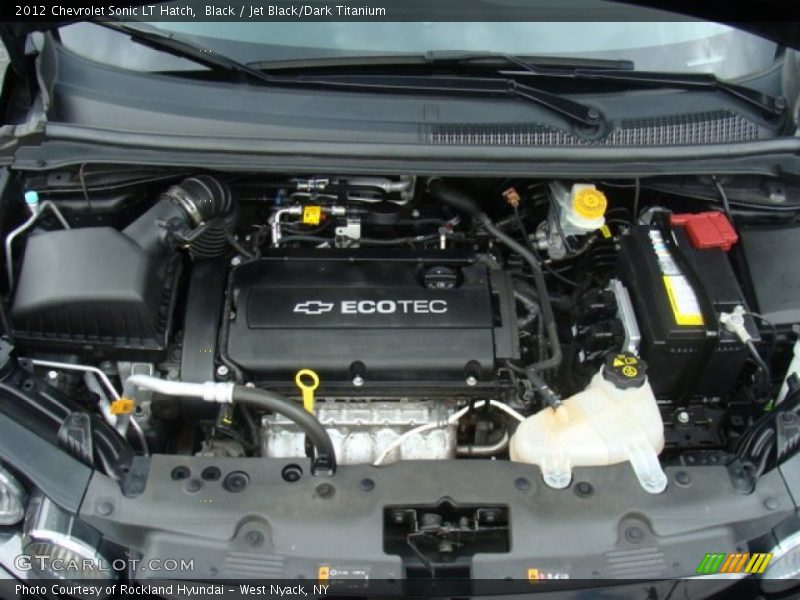 Black / Jet Black/Dark Titanium 2012 Chevrolet Sonic LT Hatch