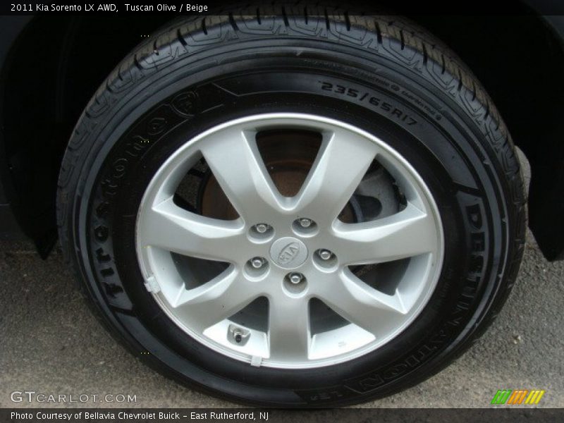 Tuscan Olive / Beige 2011 Kia Sorento LX AWD