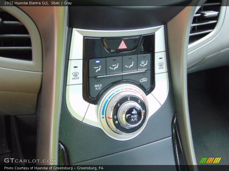 Silver / Gray 2012 Hyundai Elantra GLS