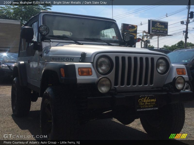Bright Silver Metallic / Dark Slate Gray 2006 Jeep Wrangler Rubicon 4x4
