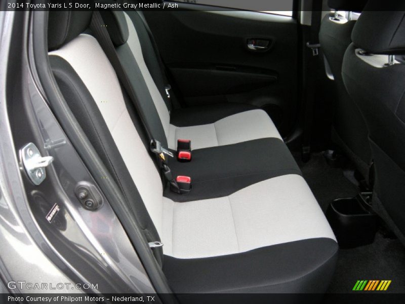 Magnetic Gray Metallic / Ash 2014 Toyota Yaris L 5 Door