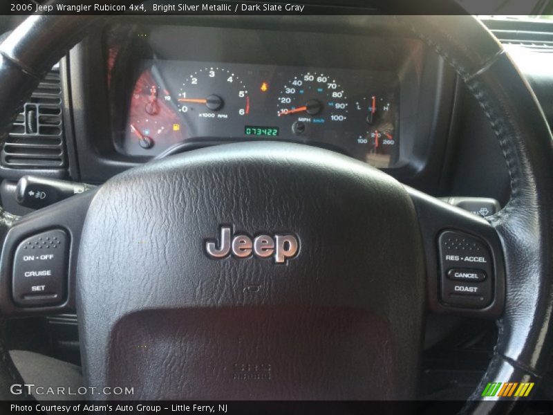 Bright Silver Metallic / Dark Slate Gray 2006 Jeep Wrangler Rubicon 4x4
