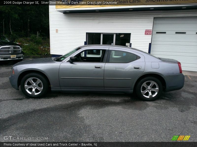 Silver Steel Metallic / Dark Slate Gray/Light Graystone 2006 Dodge Charger SE