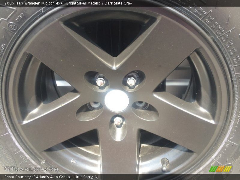 Bright Silver Metallic / Dark Slate Gray 2006 Jeep Wrangler Rubicon 4x4