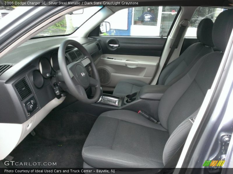 Silver Steel Metallic / Dark Slate Gray/Light Graystone 2006 Dodge Charger SE