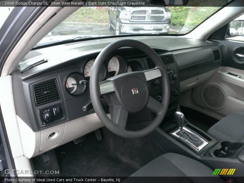 Silver Steel Metallic / Dark Slate Gray/Light Graystone 2006 Dodge Charger SE