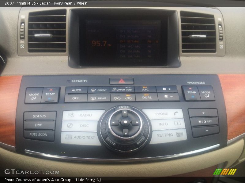 Ivory Pearl / Wheat 2007 Infiniti M 35x Sedan