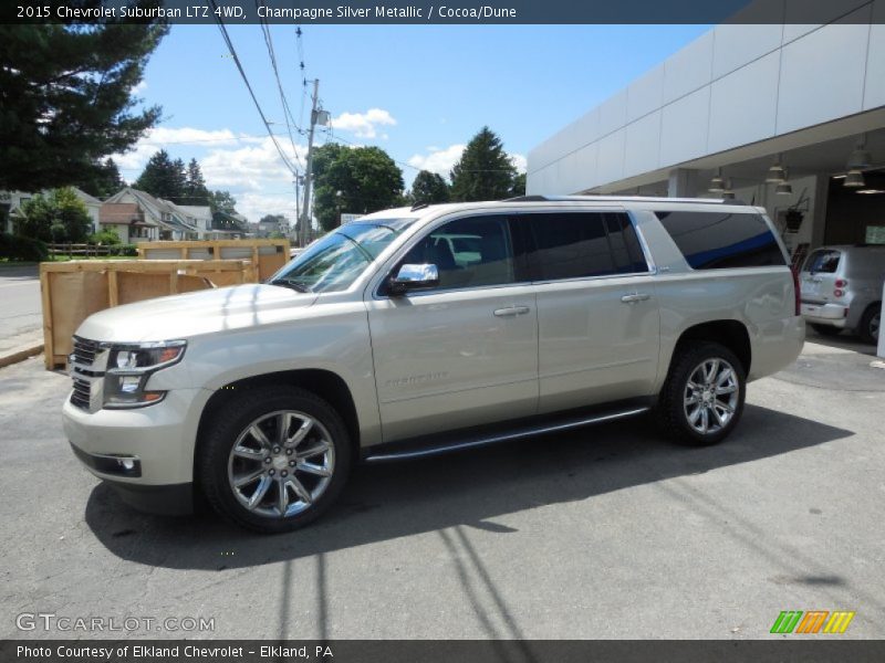 Front 3/4 View of 2015 Suburban LTZ 4WD