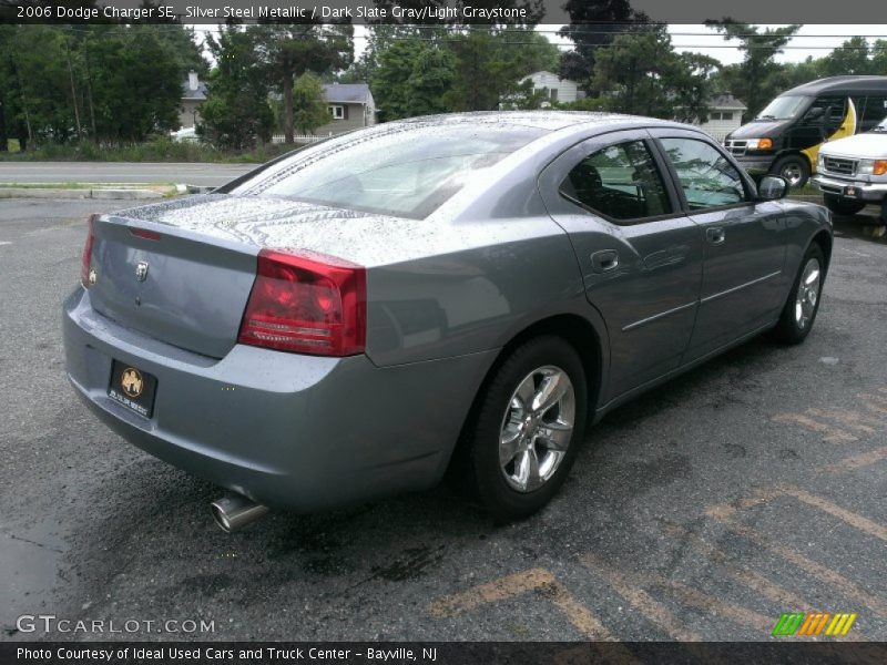 Silver Steel Metallic / Dark Slate Gray/Light Graystone 2006 Dodge Charger SE
